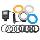 Maxbell Macro Ring Flash Light For Canon Nikon Olympus Panasonic Pentax