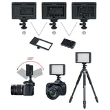 Maxbell Universal 160 LED Video Camera HD Light for Camera Video Camcorder