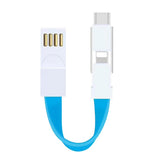 Maxbell Multi Charging Cable Type C/Micro 3 In 1 Magnetic Charger Cable for phone
