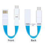 Maxbell Multi Charging Cable Type C/Micro 3 In 1 Magnetic Charger Cable for phone