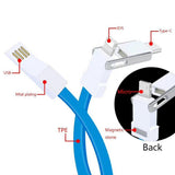 Maxbell Multi Charging Cable Type C/Micro 3 In 1 Magnetic Charger Cable for phone