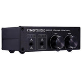 Max 2 Input and 2 Output Front Volume Adjustment Controller, Dual Audio Source
