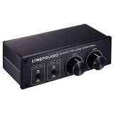 Max 2 Input and 2 Output Front Volume Adjustment Controller, Dual Audio Source