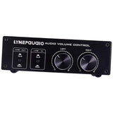 Max 2 Input and 2 Output Front Volume Adjustment Controller, Dual Audio Source