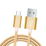 Maxbell Heavy Duty USB Charger Charging Lead Data Cable 2M for Android Golden