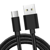 Maxbell Heavy Duty USB Charger Charging Lead Data Cable 2M for Android Black