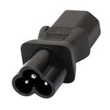 Maxbell IEC 320 C13 to IEC C6,IEC 3Pin female to 3Pin male power adapter C13 to c6