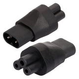 Maxbell 1 x C5 to C8 Adapter, IEC 320 C5 to C8 Power Adapter, AC Power Adpter