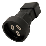 Maxbell UPS PDU Power Cord Lead IEC 320 C20 to SAA Au Female Extension Adapter