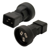 Maxbell UPS PDU Power Cord Lead IEC 320 C20 to SAA Au Female Extension Adapter