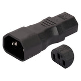 Maxbell IEC 320 C14 Male to C13 Kettle Plug Female Power Plug Adapter Converter