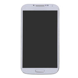 Maxbell LCD Touch Screen Replacement Parts with Frame for Samsung S4 White