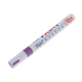 Maxbell Waterproof Permanent Paint Marker Pen Tire Metal Marking Acrylic Pens Purple