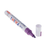 Maxbell Waterproof Permanent Paint Marker Pen Tire Metal Marking Acrylic Pens Purple