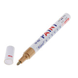 Maxbell Waterproof Permanent Paint Marker Pen Tire Metal Marking Acrylic Pens Gold