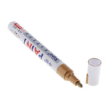 Maxbell Waterproof Permanent Paint Marker Pen Tire Metal Marking Acrylic Pens Gold