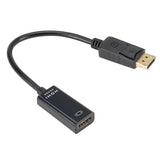 Max 22cm Mini DP Male to HDMI Female Active Adapter Supports HD 4K 2K