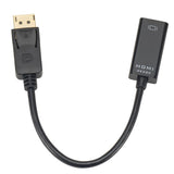 Max 22cm Mini DP Male to HDMI Female Active Adapter Supports HD 4K 2K