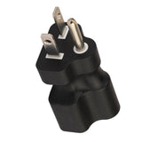Maxbell Nema 5-20P Male to 5-15R/20R Female Adapter,20A to 15A T-Blade Adapter