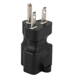Maxbell 250V Nema 6-15P Male to Nema 6-15/20R Comb Female AC 15A to 20A Adapter