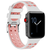 Maxbell Silicone Strap Sport double-color for Apple i watch1/2/3/4 42/44MM 1