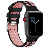Maxbell Silicone Strap Sport double-color for Apple i watch1/2/3/4 42/44MM 4
