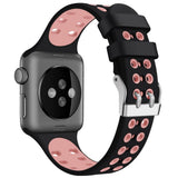 Maxbell Silicone Strap Sport double-color for Apple i watch1/2/3/4 42/44MM 4