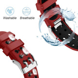 Maxbell Silicone Strap Sport double-color for Apple i watch1/2/3/4 42/44MM 6
