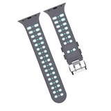 Maxbell Silicone Strap Sport double-color for Apple i watch1/2/3/4 42/44MM 7