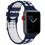 Maxbell Silicone Strap Sport double-color for Apple i watch1/2/3/4 42/44MM 8