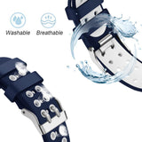 Maxbell Silicone Strap Sport double-color for Apple i watch1/2/3/4 42/44MM 8