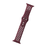 Maxbell Dual-color Perforated Sports Watchband for Apple iWATCH 1234 38/40MM 2