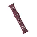 Maxbell Dual-color Perforated Sports Watchband for Apple iWATCH 1234 38/40MM 2