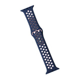 Maxbell Dual-color Perforated Sports Watchband for Apple iWATCH 1234 38/40MM 3