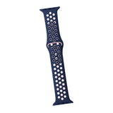 Maxbell Dual-color Perforated Sports Watchband for Apple iWATCH 1234 38/40MM 3