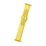 Maxbell Dual-color Perforated Sports Watchband for Apple iWATCH 1234 38/40MM 5