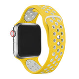 Maxbell Dual-color Perforated Sports Watchband for Apple iWATCH 1234 38/40MM 5