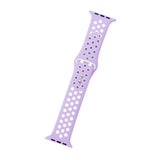 Maxbell Dual-color Perforated Sports Watchband for Apple iWATCH 1234 38/40MM 6