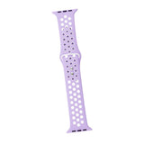 Maxbell Dual-color Perforated Sports Watchband for Apple iWATCH 1234 38/40MM 6