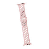 Maxbell Dual-color Perforated Sports Watchband for Apple iWATCH 1234 38/40MM 8