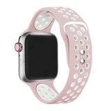 Maxbell Dual-color Perforated Sports Watchband for Apple iWATCH 1234 38/40MM 8