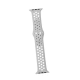 Maxbell Dual-color Perforated Sports Watchband for Apple iWATCH 1234 38/40MM 10