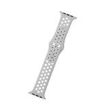 Maxbell Dual-color Perforated Sports Watchband for Apple iWATCH 1234 38/40MM 10