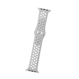 Maxbell Dual-color Perforated Sports Watchband for Apple iWATCH 1234 38/40MM 10