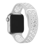 Maxbell Dual-color Perforated Sports Watchband for Apple iWATCH 1234 38/40MM 10