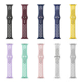 Maxbell Apple 1234 Universal Sports Double-button Silicone Gel Watchband 1
