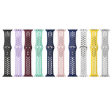 Maxbell Apple 1234 Universal Sports Double-button Silicone Gel Watchband 1
