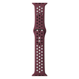 Maxbell Apple 1234 Universal Sports Double-button Silicone Gel Watchband 2