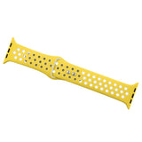 Maxbell Apple 1234 Universal Sports Double-button Silicone Gel Watchband 5