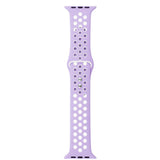 Maxbell Apple 1234 Universal Sports Double-button Silicone Gel Watchband 6
